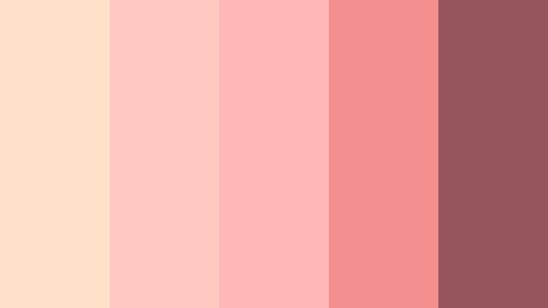 apricot blush romance apricot cream color palette with hex codes