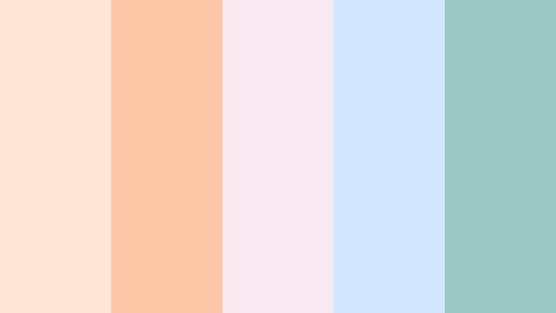 apricot cloud studio soft apricot color palette with hex codes