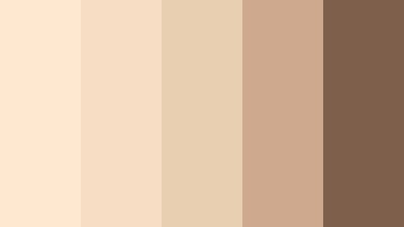 apricot linen morning apricot cream color palette with hex codes