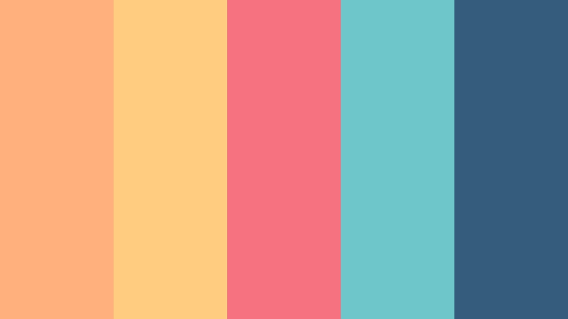 apricot parade spring color palette color palette with hex codes