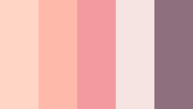apricot petal romance soft apricot color palette with hex codes