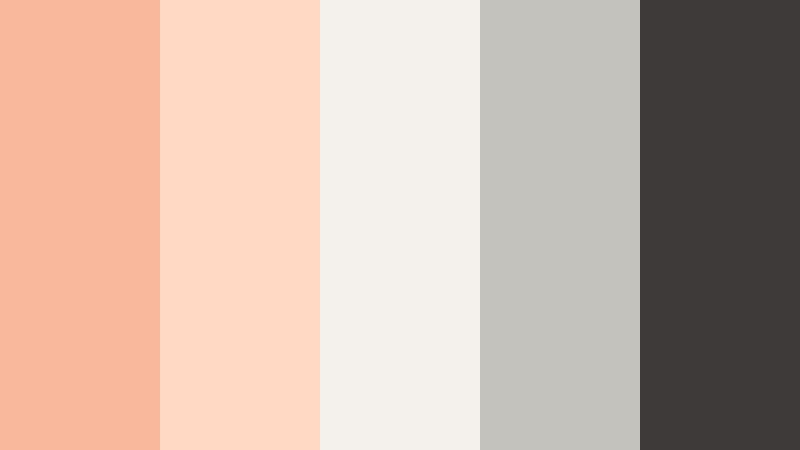 apricot stone studio soft apricot peach color palette with hex codes