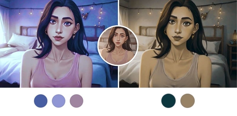 color grading in filmora