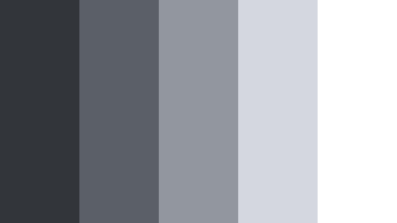architect line draft graphite slate color palette with hex codes