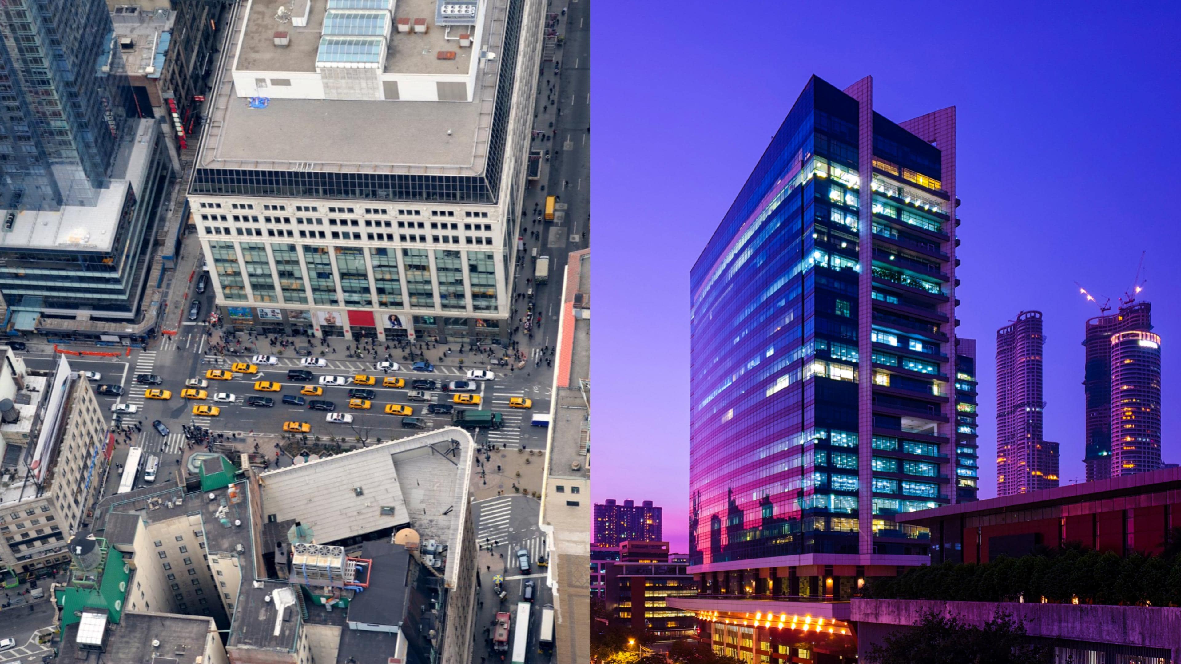 aerial shot vs establishing shot comparison