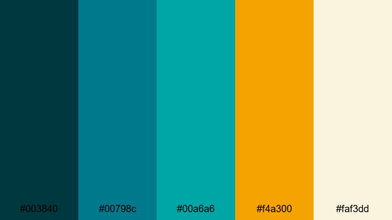 art deco peacock glam peacock color palette with hex codes