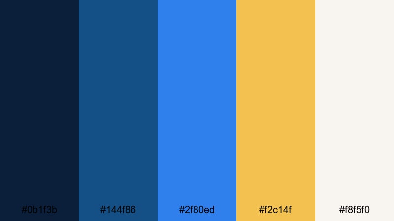 art deco riviera azure color palette with hex codes