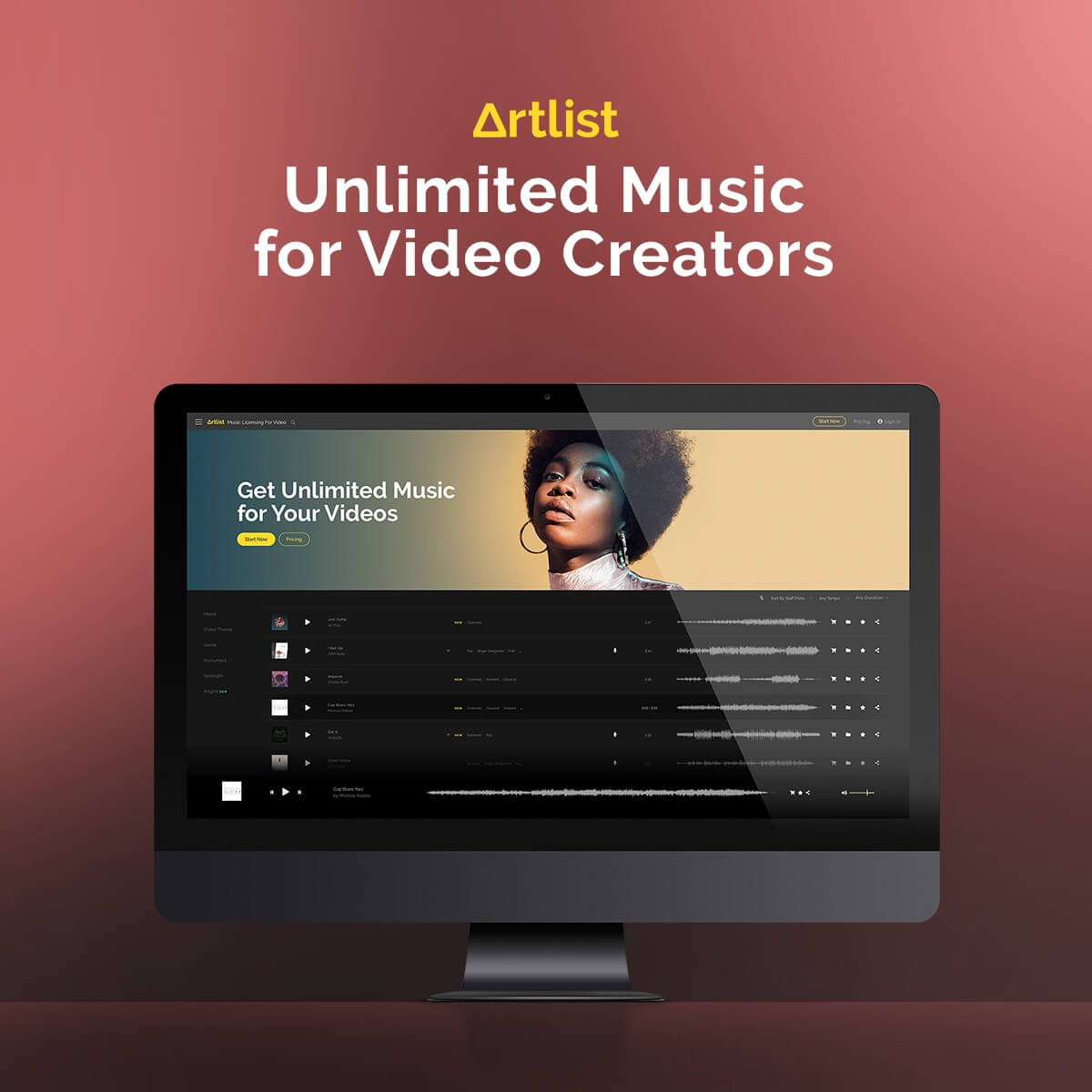 artlist music library