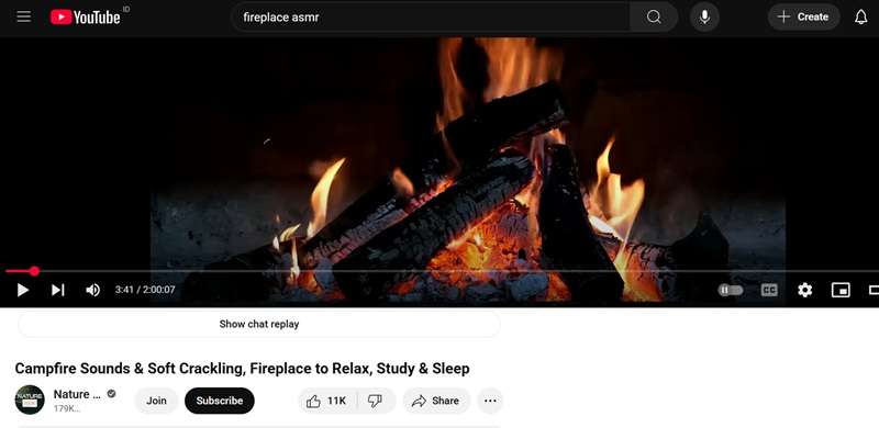 fireplace sounds asmr videos