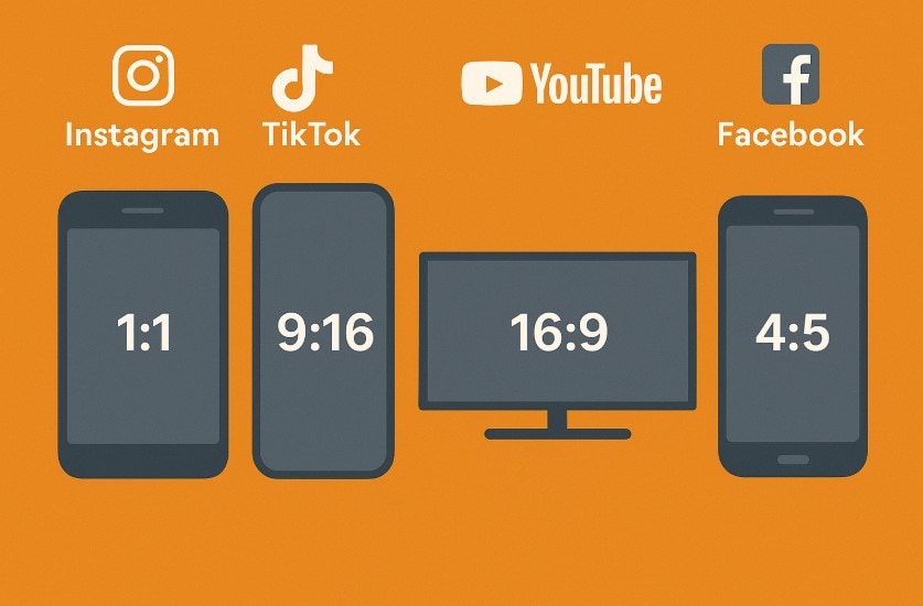 social aspect ratios