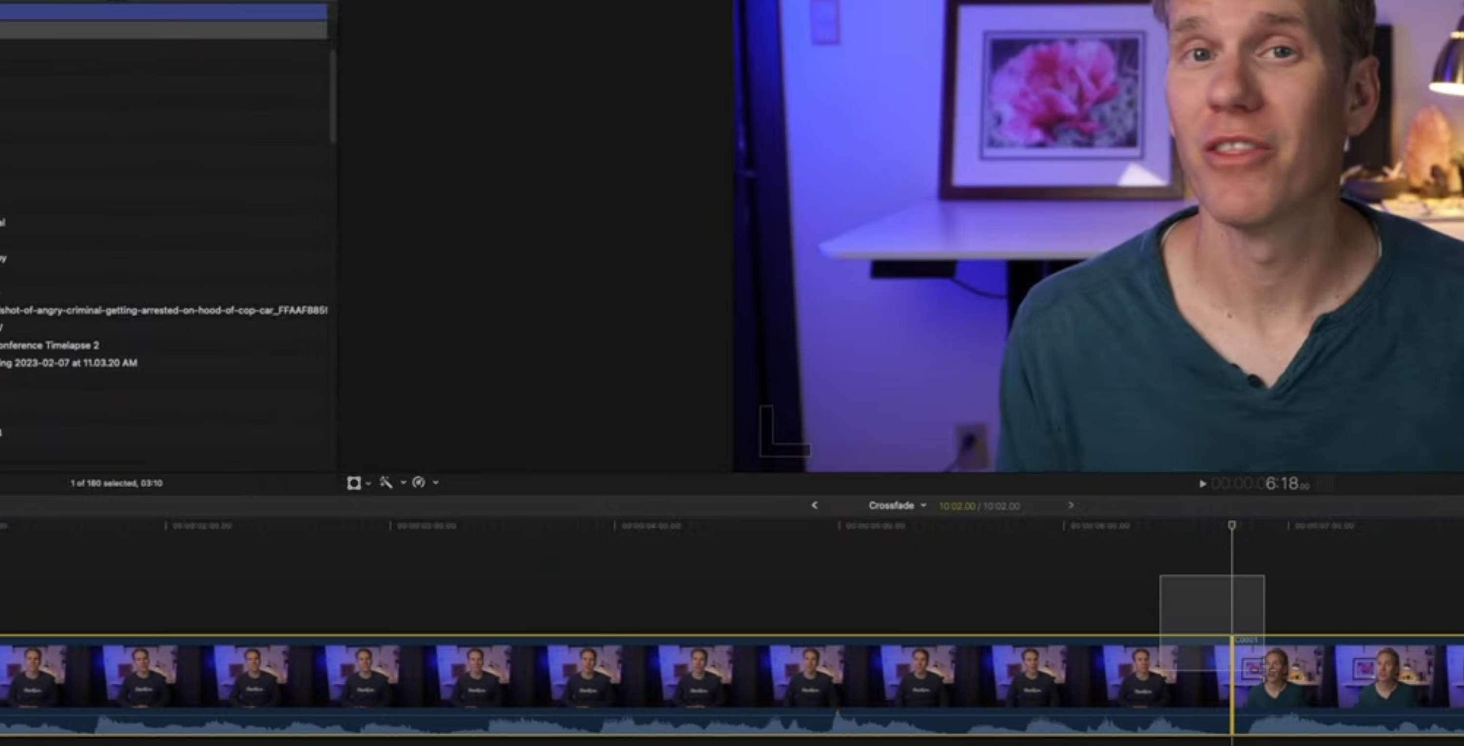 select both videos final cut pro