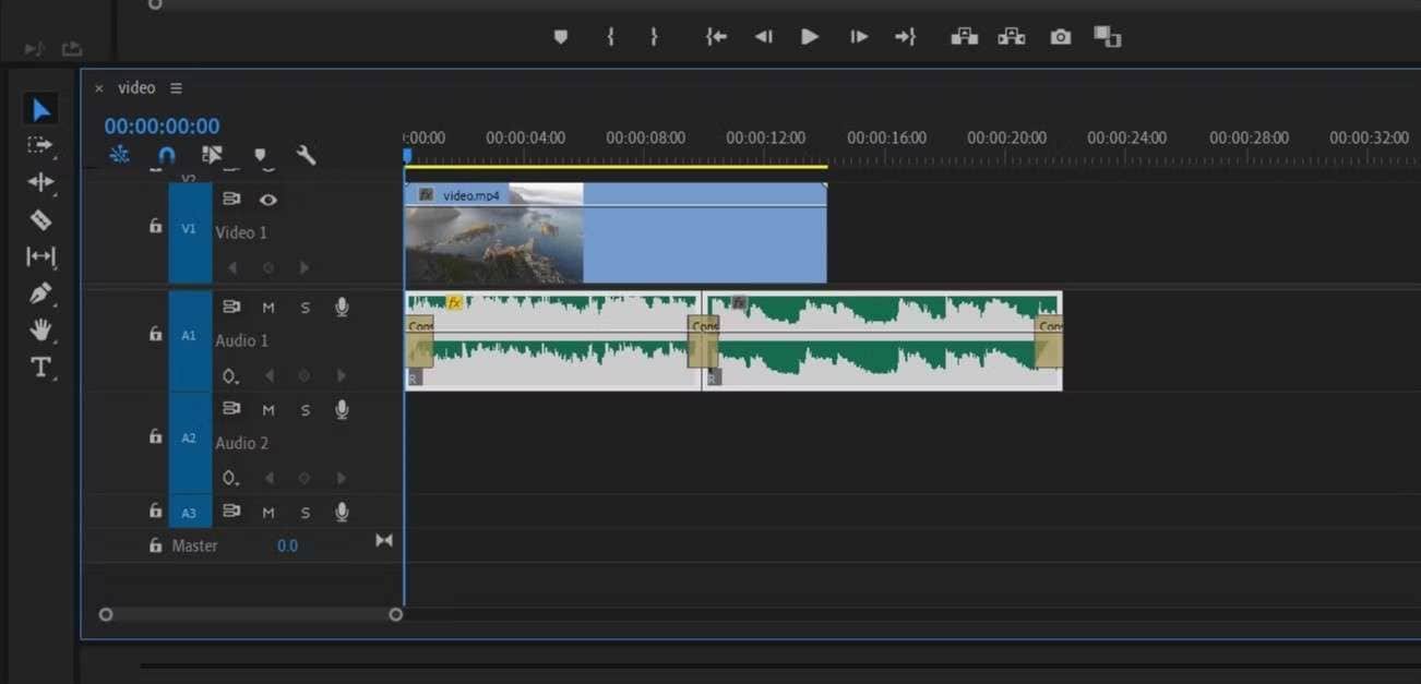 adobe premiere pro audio crossfade