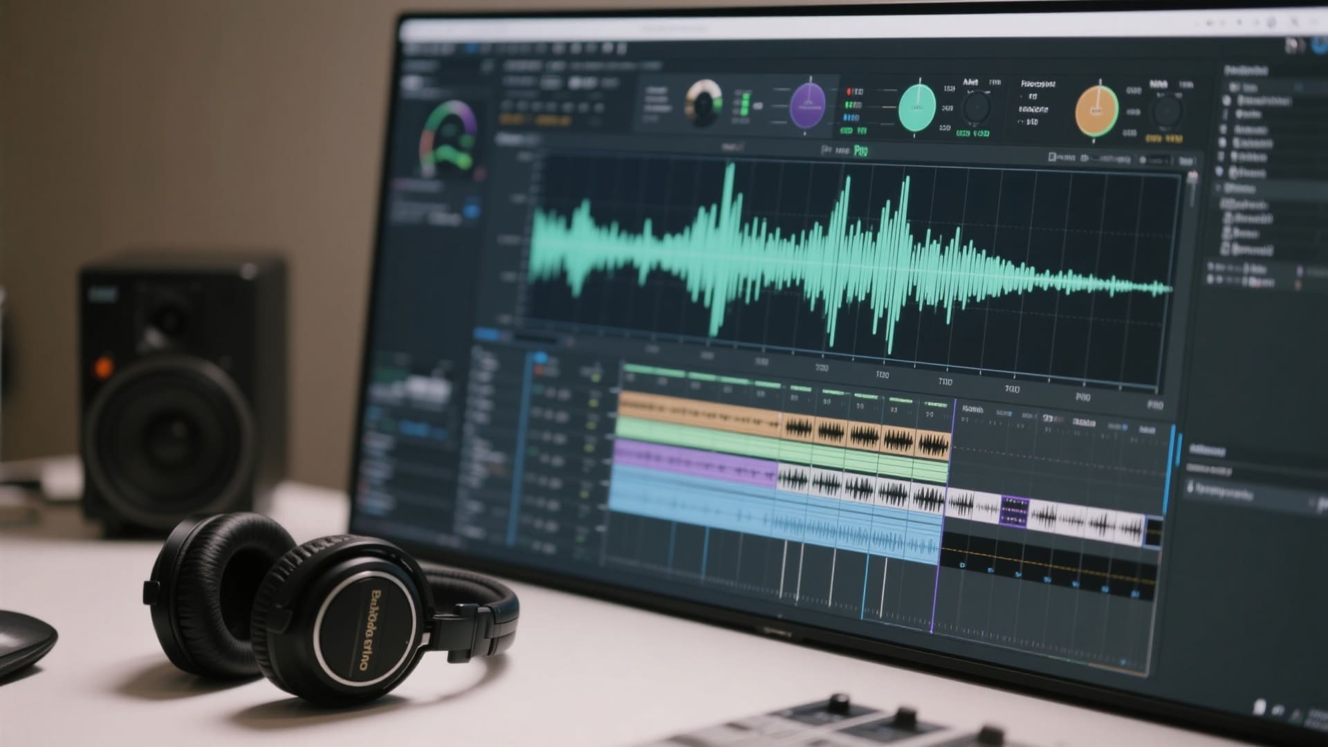 premiere pro audio monitoring
