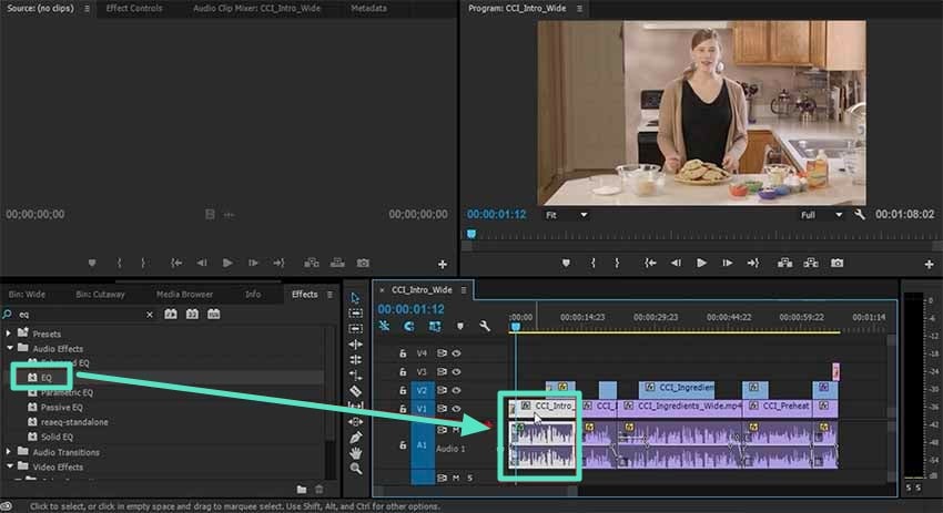 apply effects to video