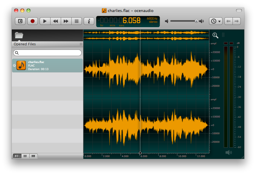 ocenaudio audio mix app