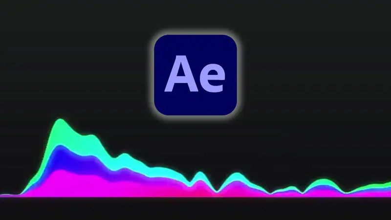 make audio spectrum with after effects