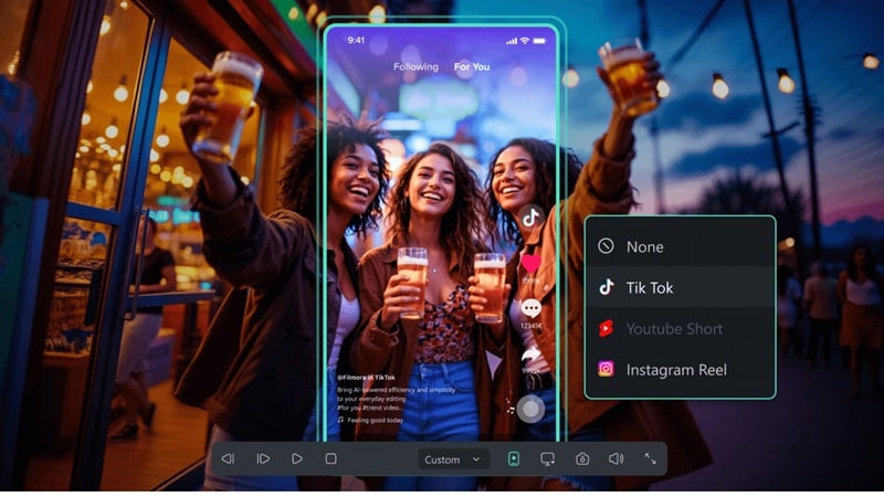 using audio sync for social media