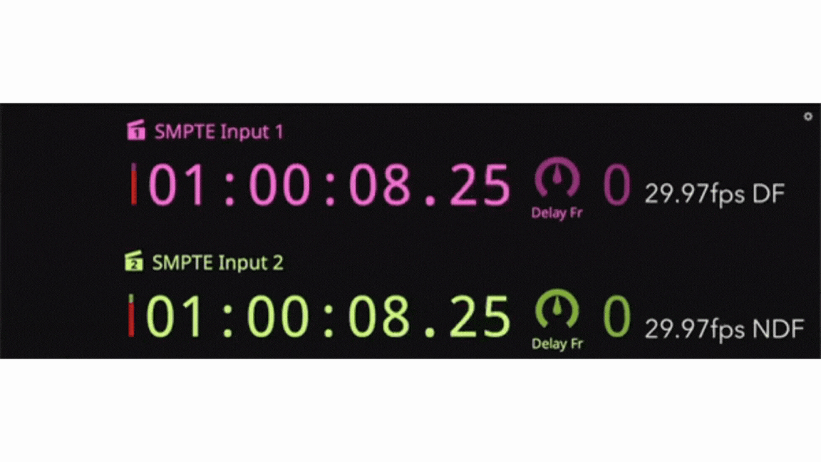 using timecode for audio syncing