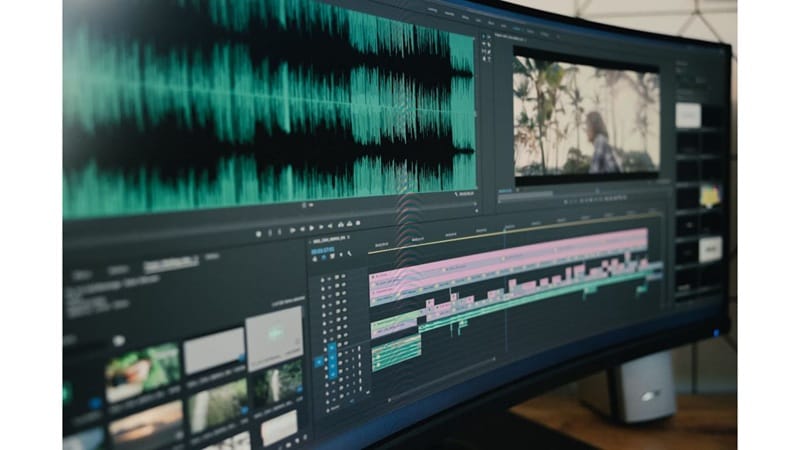 using video editor for audio syncing