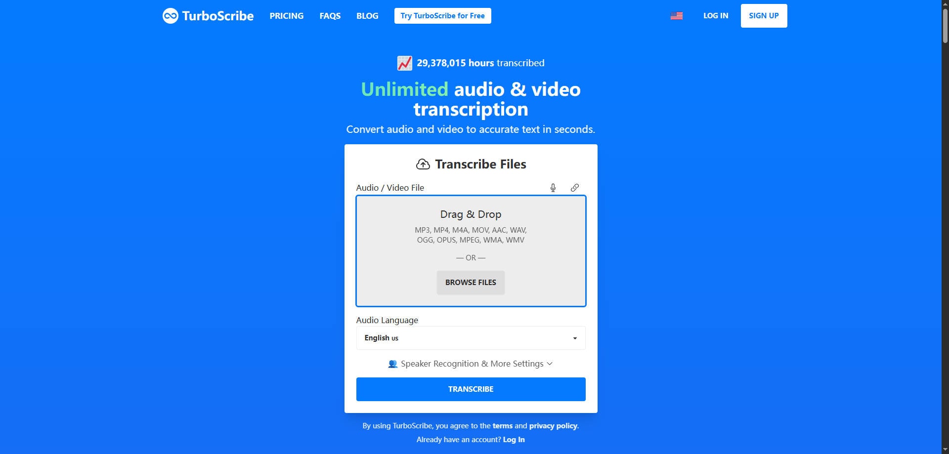 launch software and start new project
