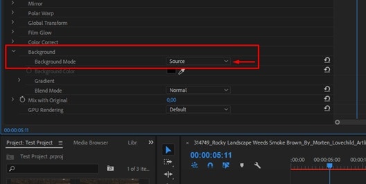 add a background video