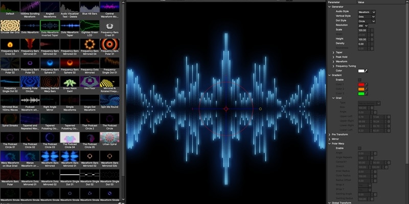 premiere pro audio visualizer plugin