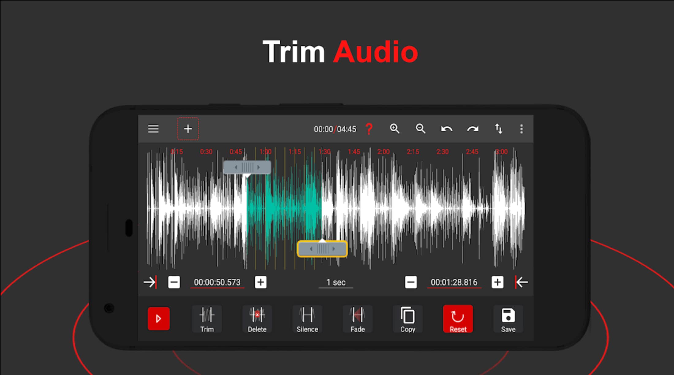 аудиоредактор для Android - AudioLab