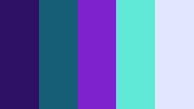 aurora stack purple and cyan developer tool color color palette with hex codes