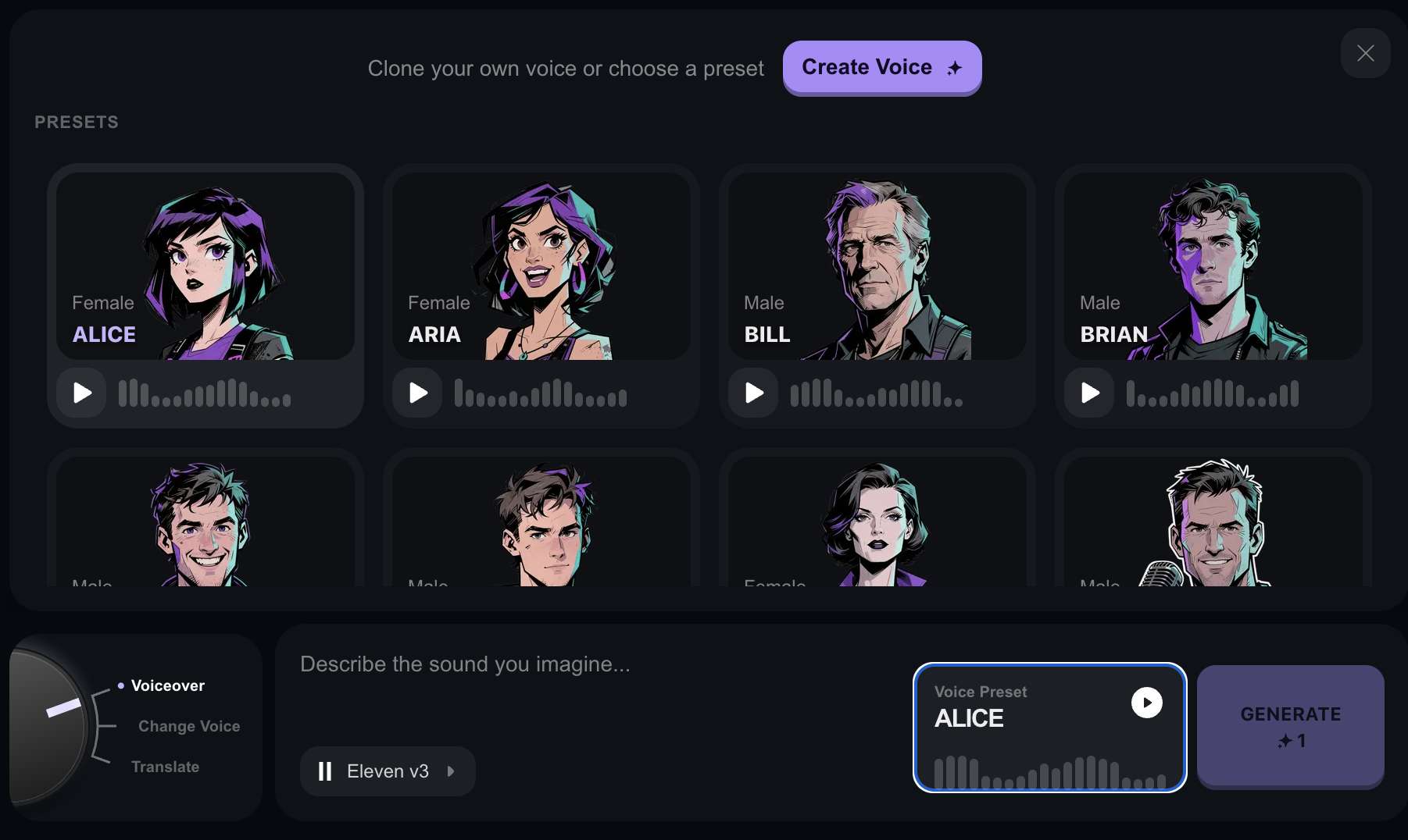ausar audio generator