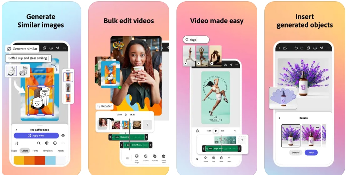 adobe express mobile app