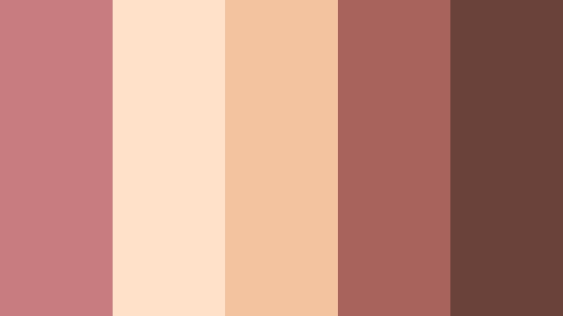 autumn rose market antique rose color palette with hex codes