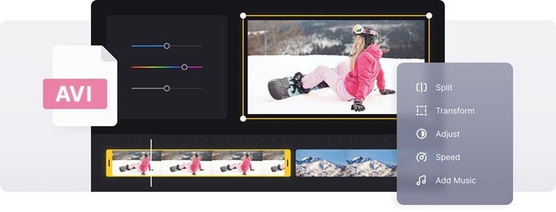 clideo avi editor online