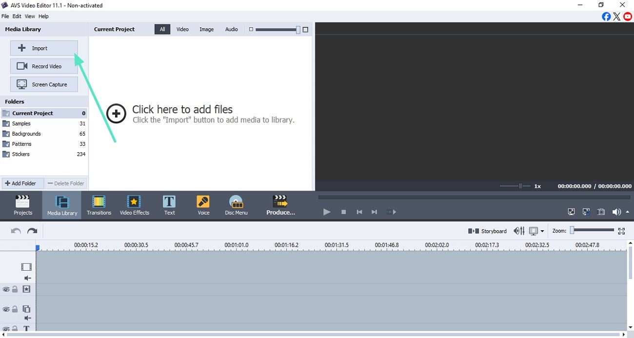 import video avs video editor
