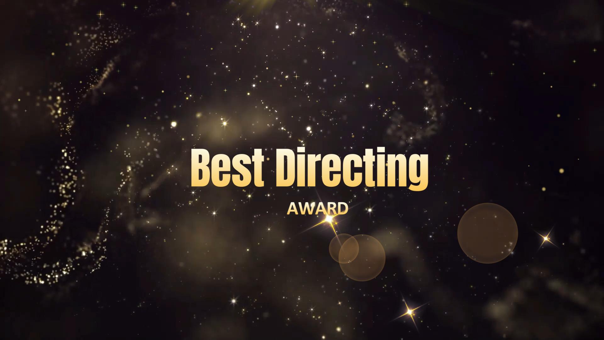 award for best directing
