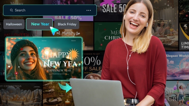 wondershare filmora award video templates