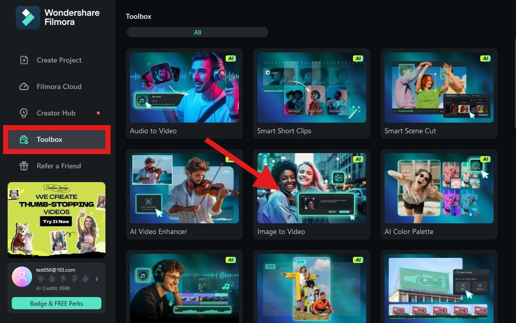 activate image to video filmora desktop