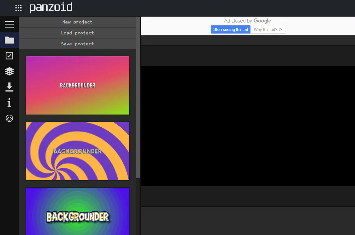 backgrounder youtube thumbnail maker