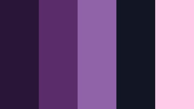 backlot twilight grade film shadow purple color palette with hex codes