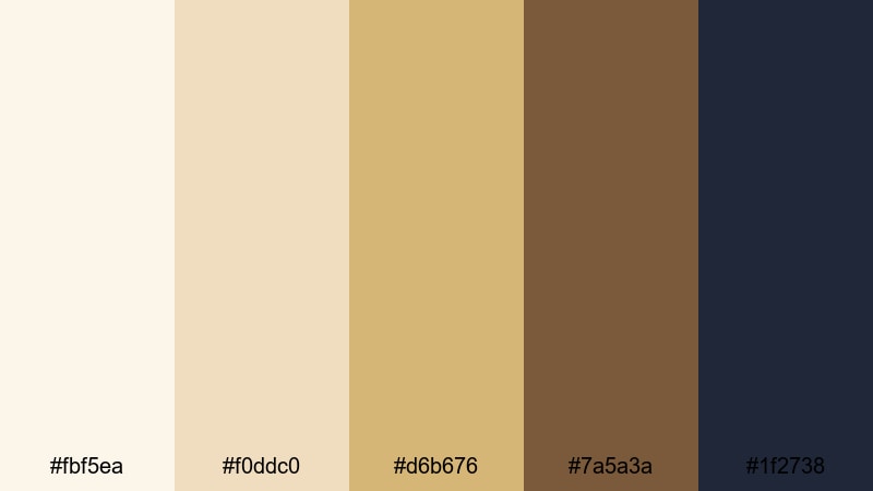 ballroom chandeliers classic color palette with hex codes