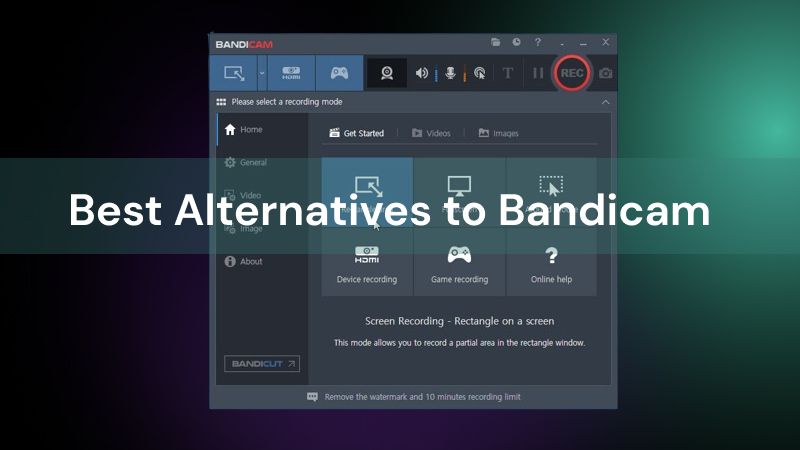 Alternatives à Bandicam – Top 10 des programmes d’enregistrement d’écran similaires à Bandicam