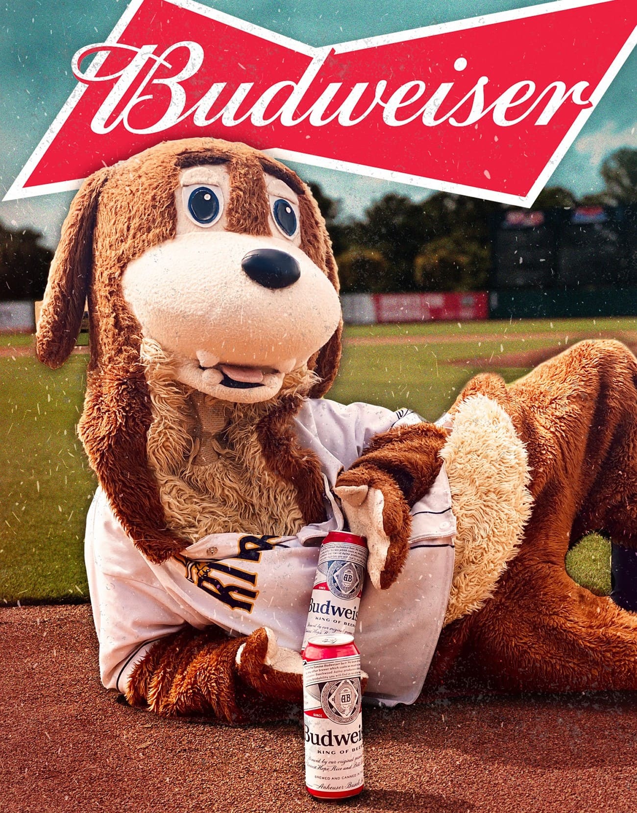 funny poster beer ad