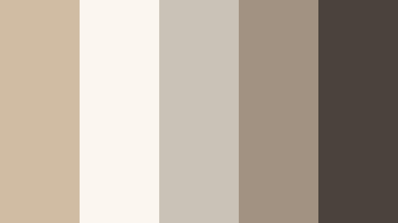 beige grid aesthetic ash beige color palette with hex codes