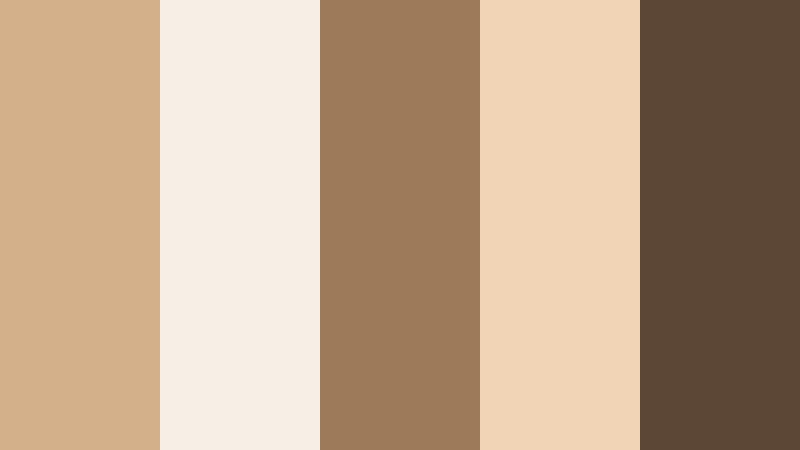 beige penthouse luxe toasted beige color palette with hex codes