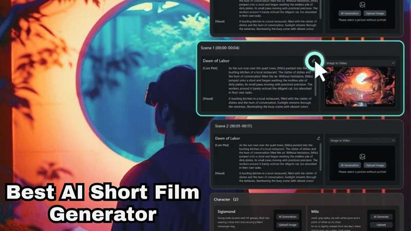 finding best ai short film generator