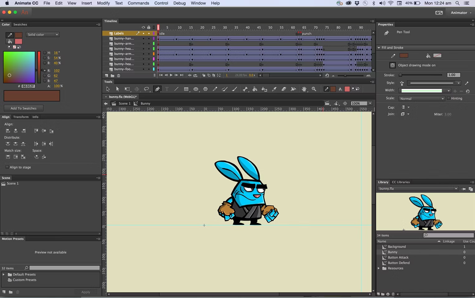 adobe animate 2d animation software