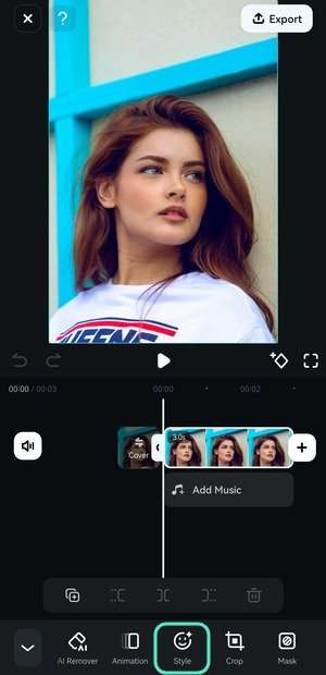 use the style feature