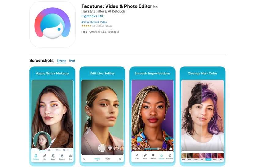 facetune editor