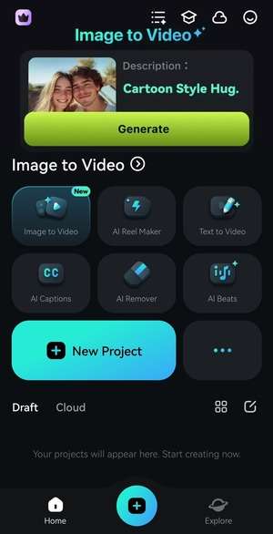 create a new project