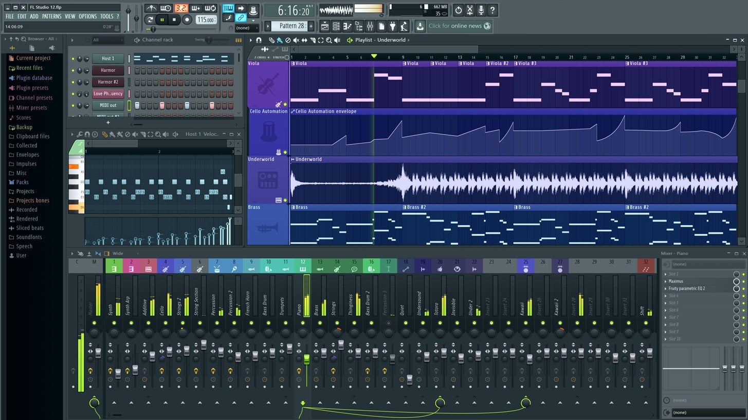 fl studio mac audio editor