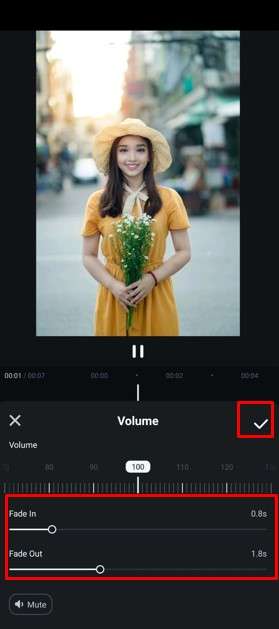 adjust volume